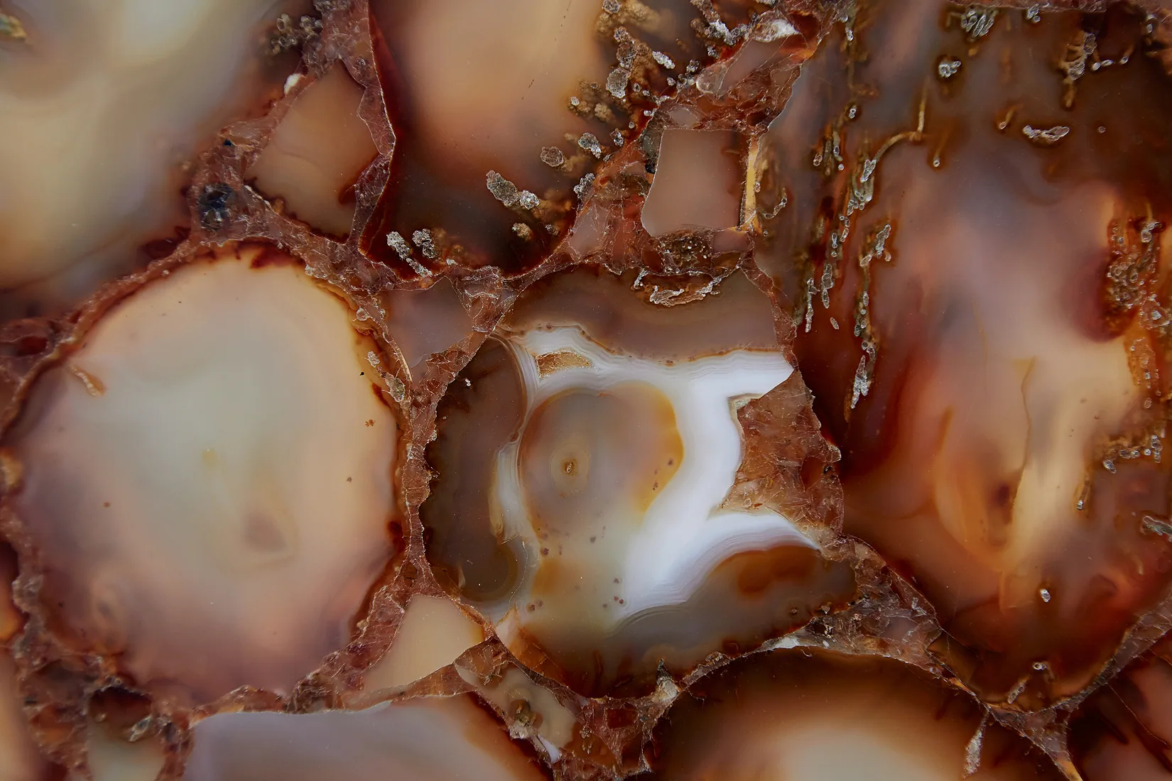 Агат Карнелиан Браун